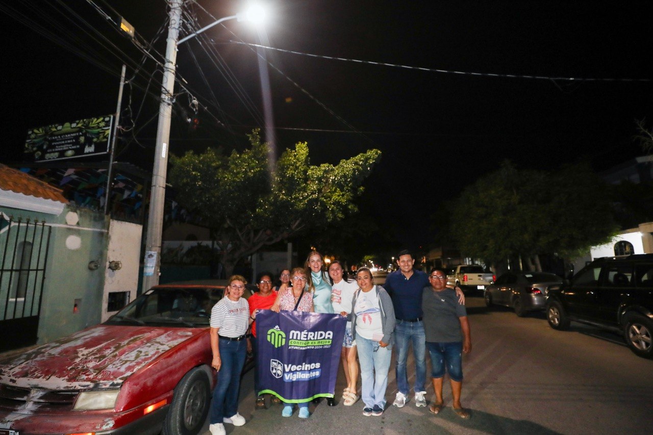 Mérida llegará a 80 mil nuevas lámparas LED durante este año: Cecilia Patrón