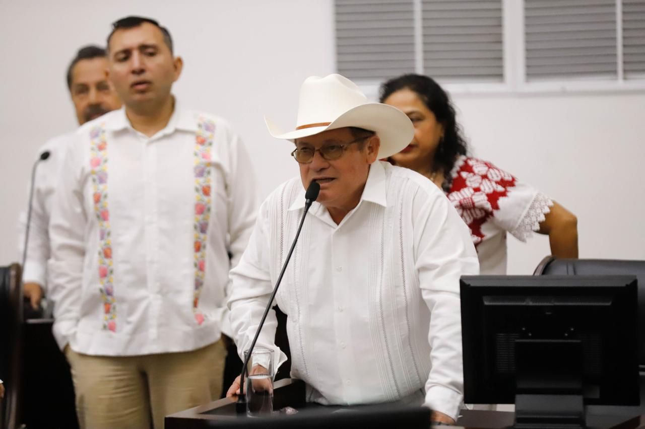 Morena, PT y PVEM frenan propuesta del PAN sobre comisarías de Chichimilá en el Congreso de Yucatán