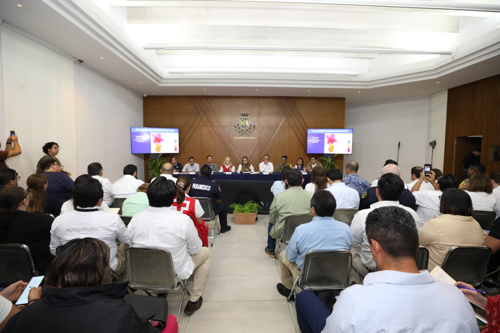 Refuerza Ayuntamiento de Mérida acciones de prevención ante lluvias históricas