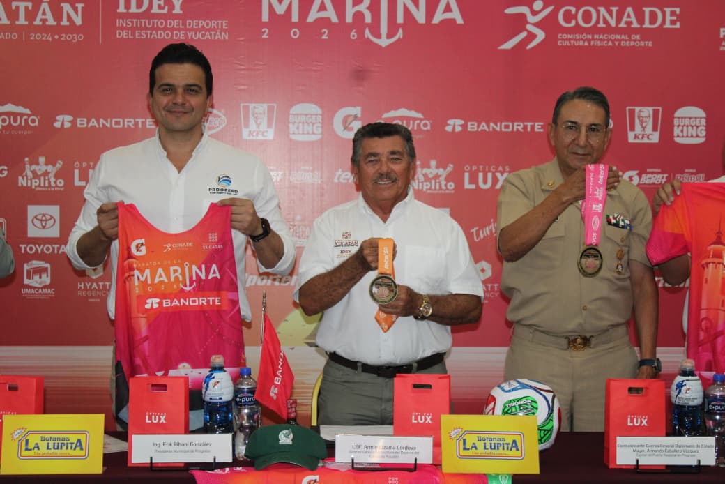 Maratón de la Marina mantendrá su ruta hacia Progreso