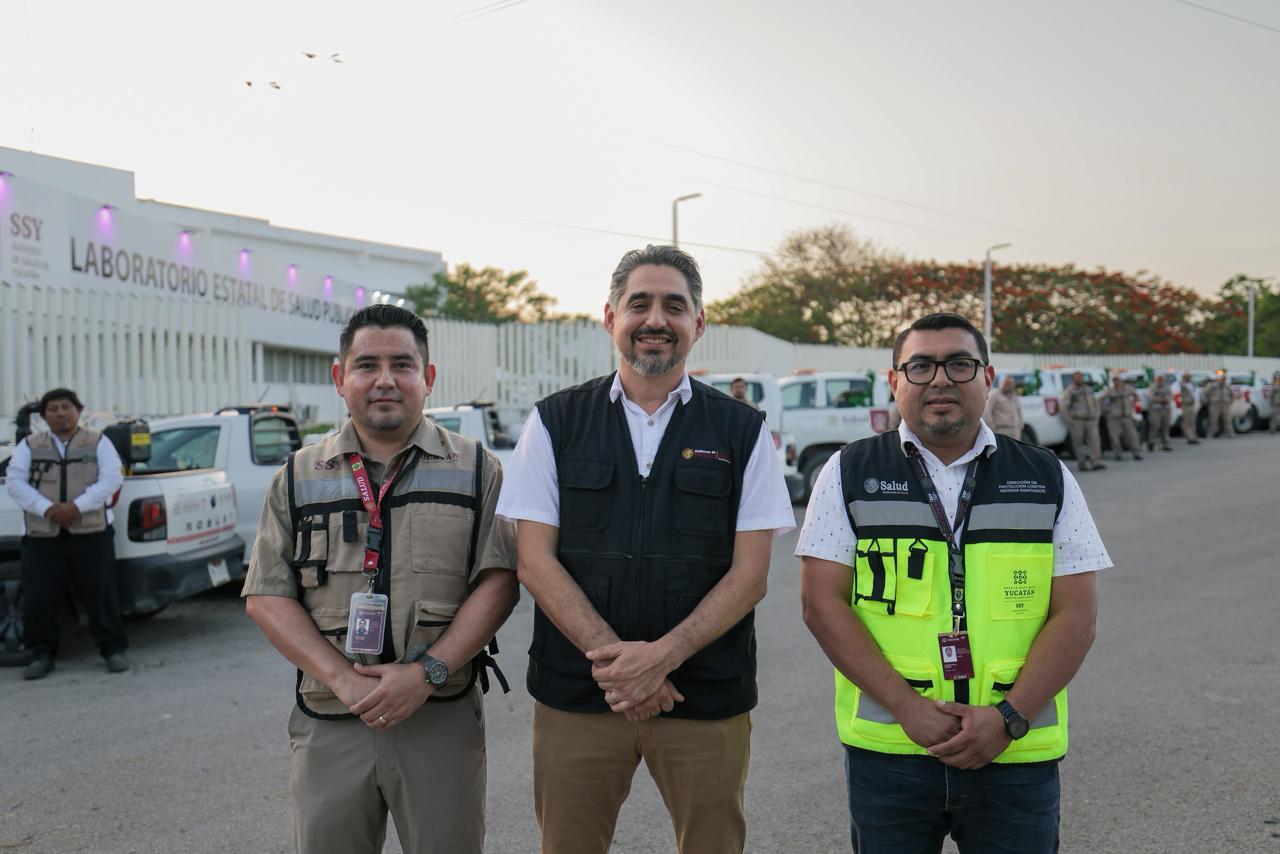 Gobierno de Yucatán refuerza prevención contra dengue, zika y chikungunya