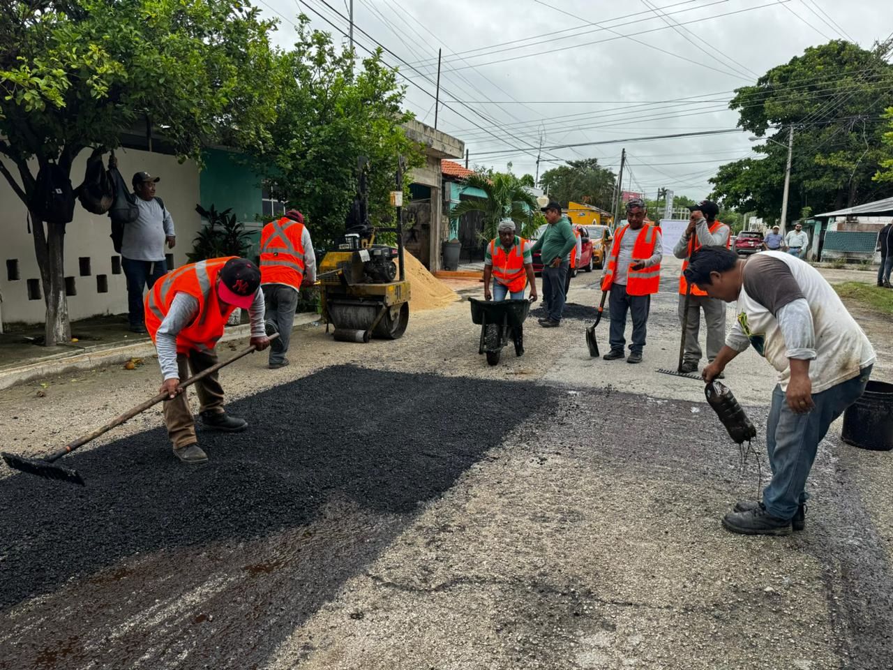 Inicia conservación de 38 calles en la colonia Melchor Ocampo de Mérida