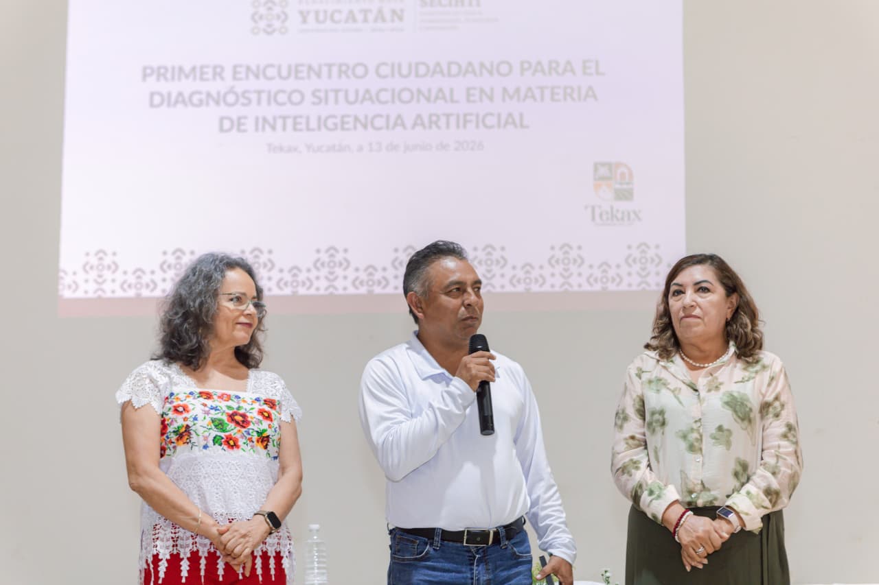 Inician en Tekax encuentros ciudadanos para construir agenda de inteligencia artificial en Yucatán