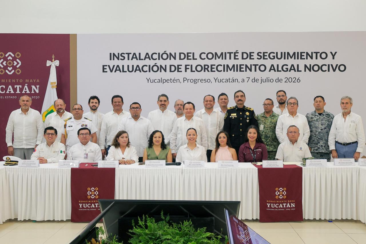 Playas de Yucatán, vigiladas y seguras: Gobierno del Renacimiento Maya activa monitoreo permanente contra la marea roja