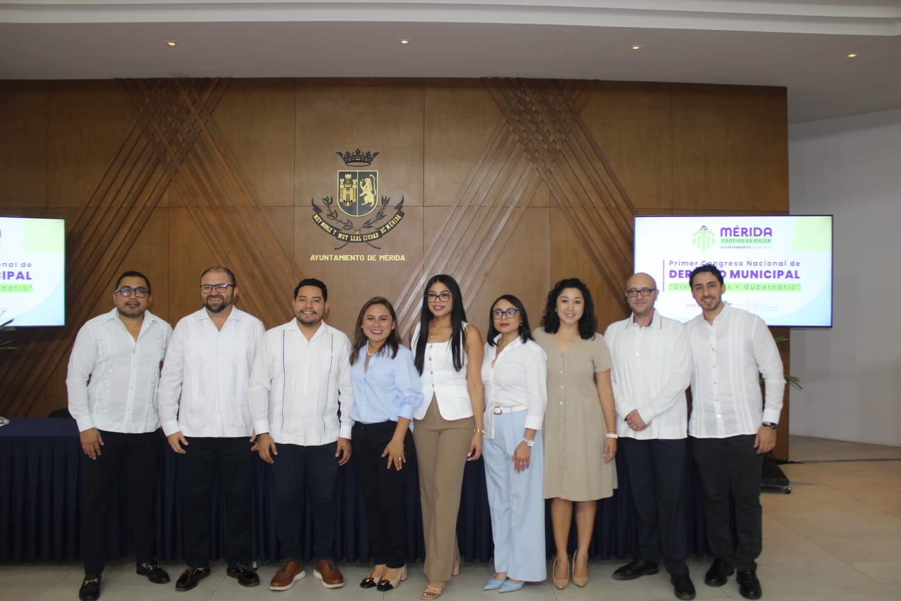 Mérida será sede del Primer Congreso Nacional de Derecho Municipal 2026 para fortalecer la profesionalización de los gobiernos locales