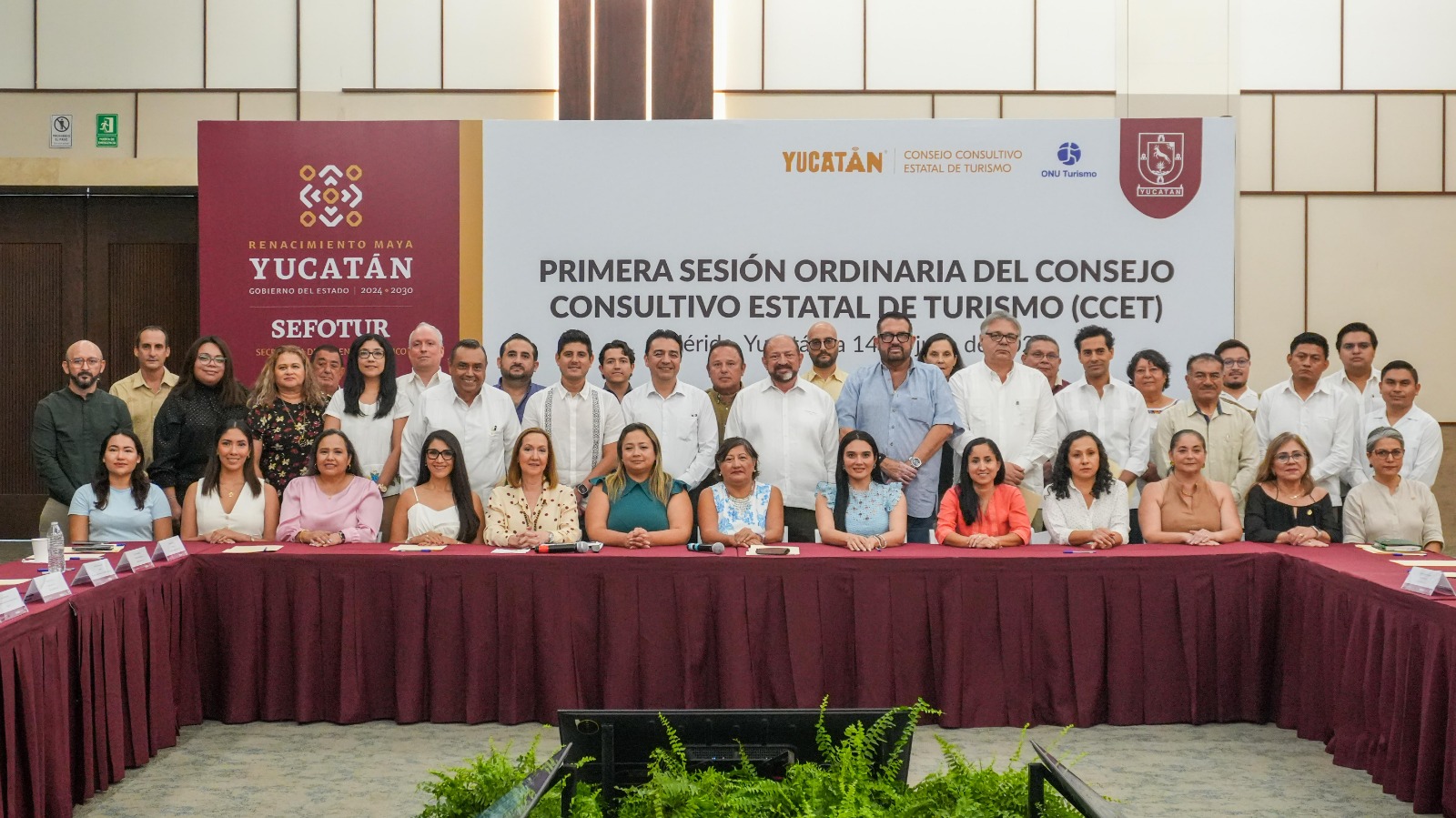 Consejo Consultivo Estatal de Turismo revisa avances y prioridades para fortalecer el sector en Yucatán